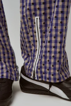 GUIZIO Adrian Gingham Pant- Pants