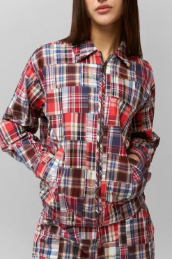 GUIZIO Adrian Patchwork Bomber- Jackets
