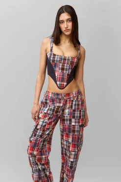 GUIZIO Adrian Patchwork Pant- Pants