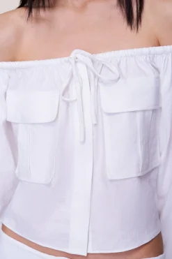 GUIZIO Akiko Top- Long Sleeve Tops|Tops
