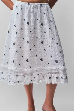 GUIZIO Aletta Skirt- Midi Skirts