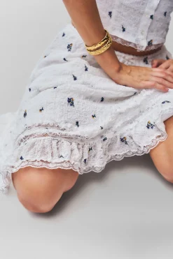 GUIZIO Aletta Skirt- Midi Skirts