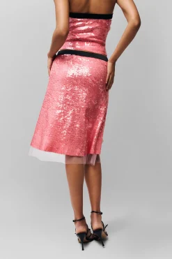 GUIZIO Ambroise Sequin Skirt- Skirts