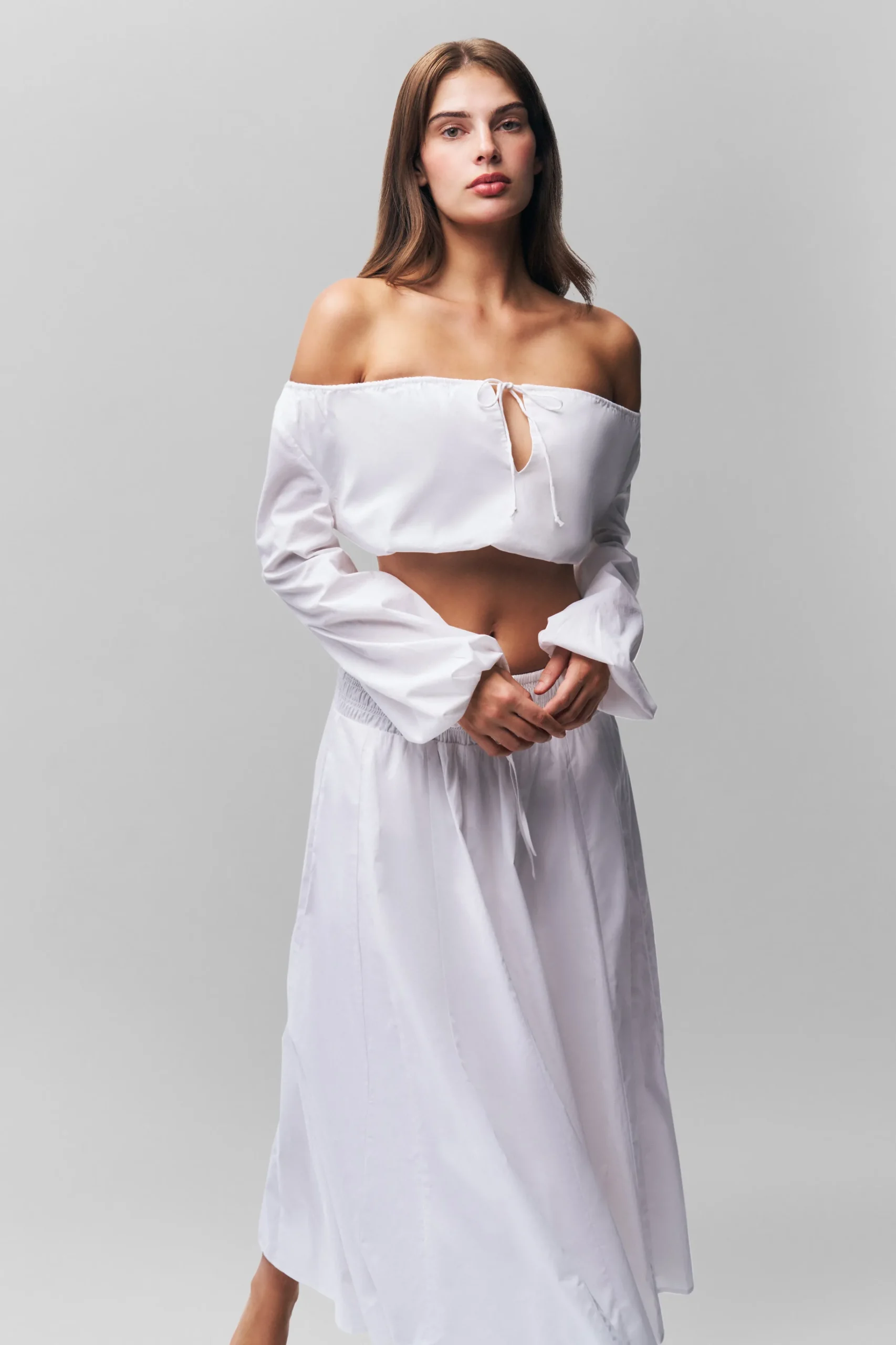 GUIZIO Annabella Top- Long Sleeve Tops|Tops