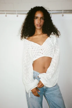 GUIZIO Annabella Top- Long Sleeve Tops|Tops