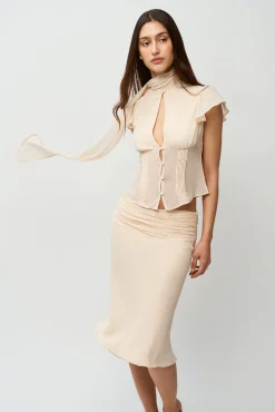 GUIZIO Ara Top- Short Sleeve Tops|Tops