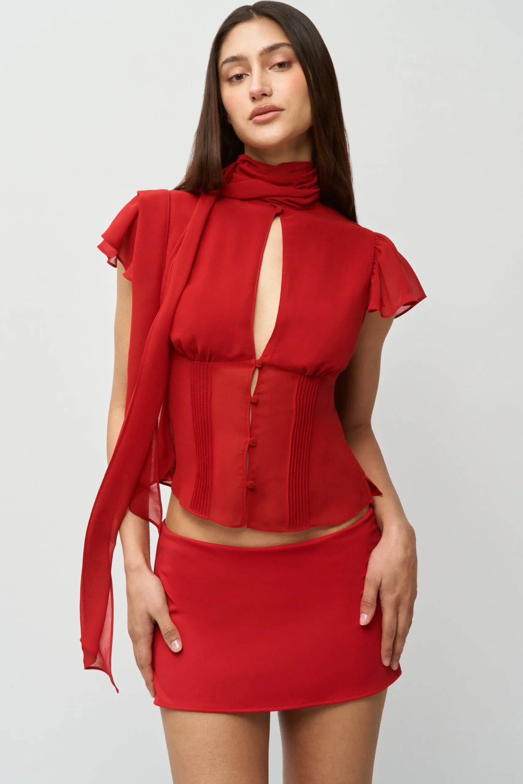 GUIZIO Ara Top- Short Sleeve Tops|Tops
