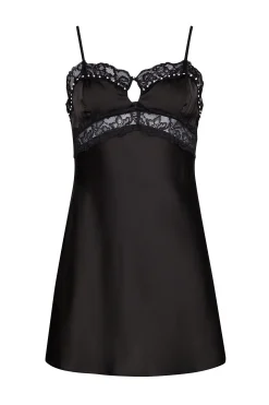 GUIZIO Babydoll Slip Dress- Mini Dresses