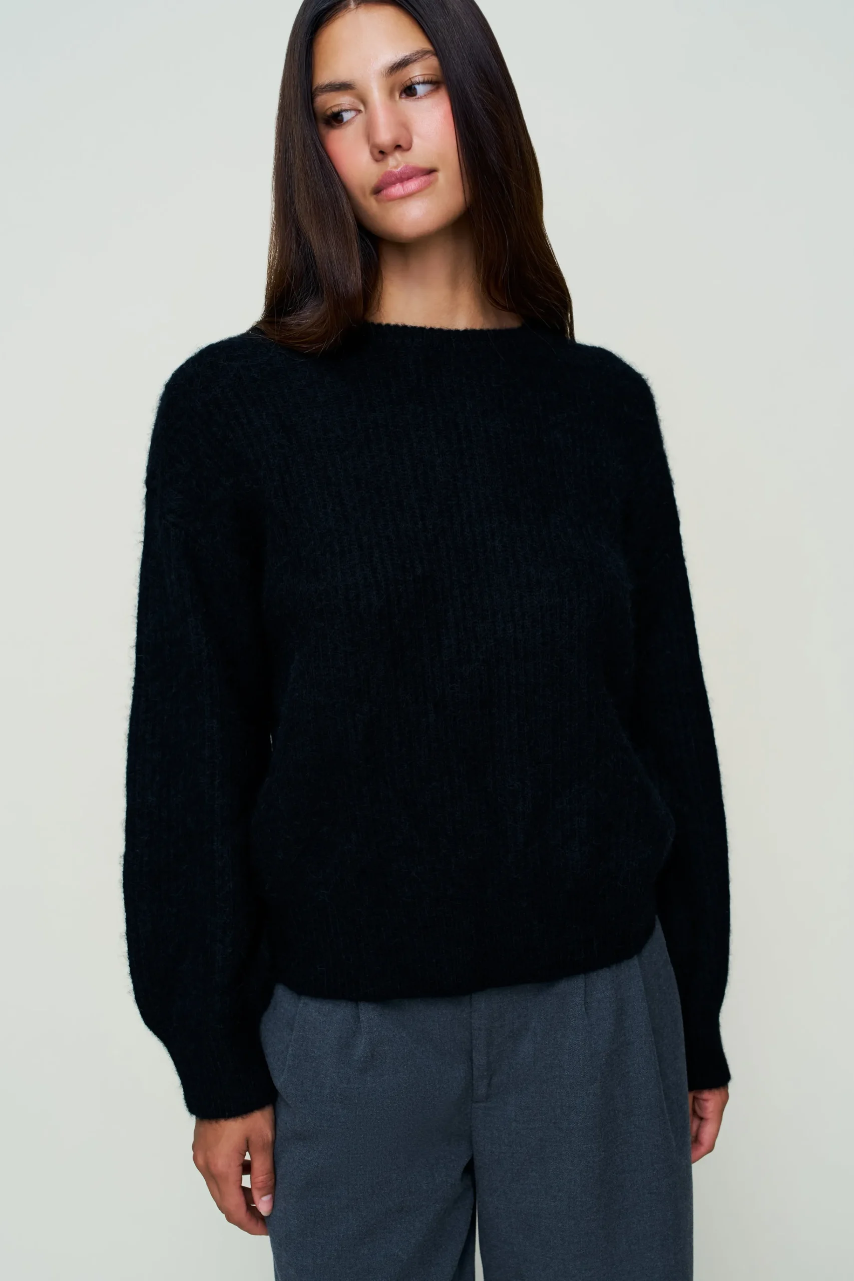 GUIZIO Bobbie Oversized Wool Jumper- Sweaters