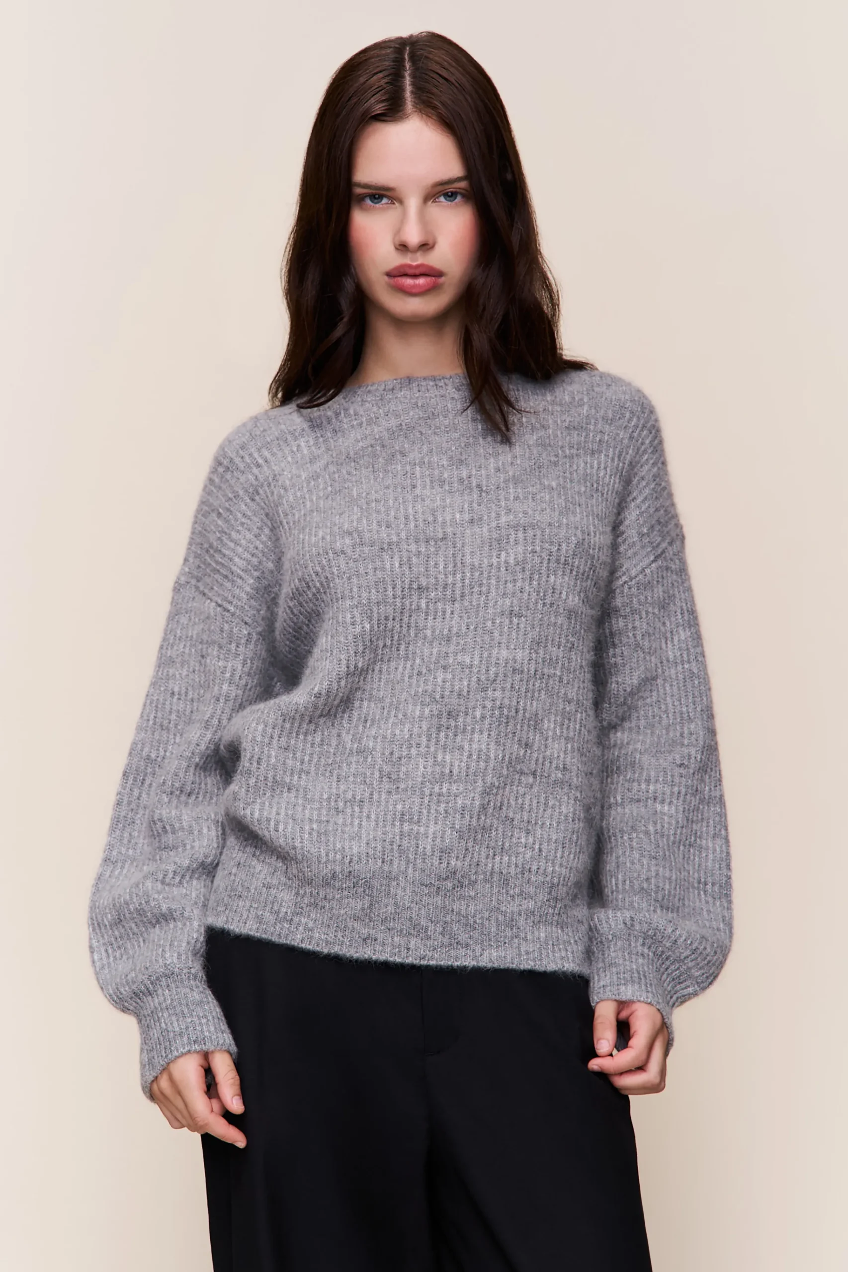 GUIZIO Bobbie Oversized Wool Jumper- Sweaters