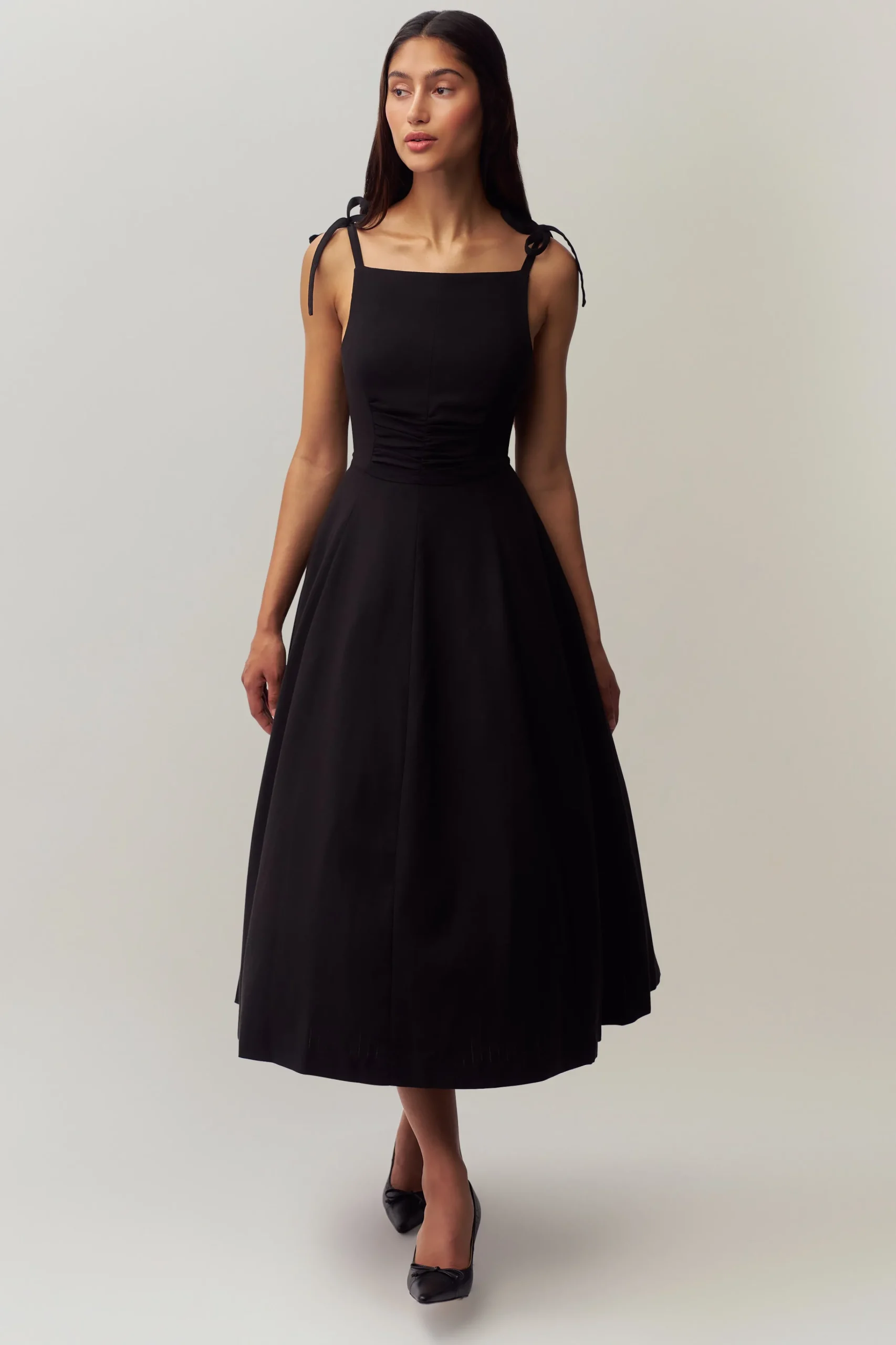 GUIZIO Brigitte Midi Gown- Midi Dresses