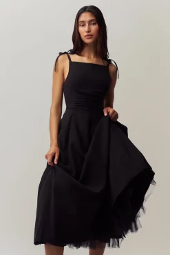 GUIZIO Brigitte Midi Gown- Midi Dresses
