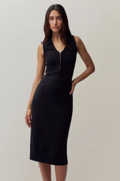 GUIZIO Calesia Midi Dress- Midi Dresses