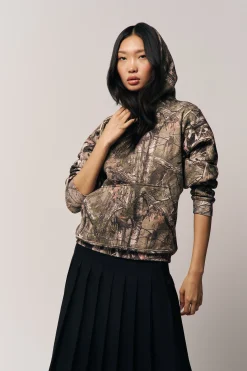 GUIZIO Camo Sweatshirt- Sweaters|Sweatshirts & Hoodies