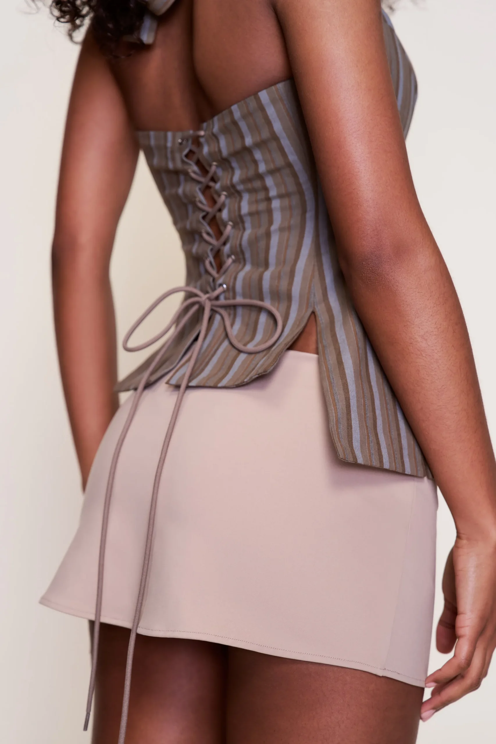 GUIZIO Carine Halter Top- Halter Tops|Tops