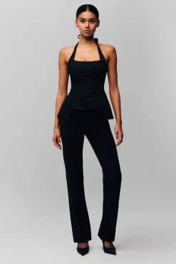 GUIZIO Carine Halter Top- Halter Tops