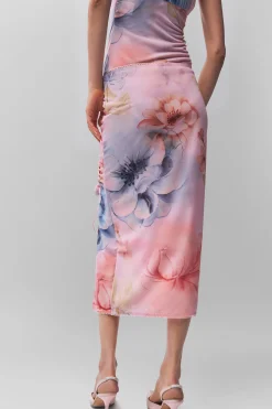 GUIZIO Celastrina Skirt- Midi Skirts