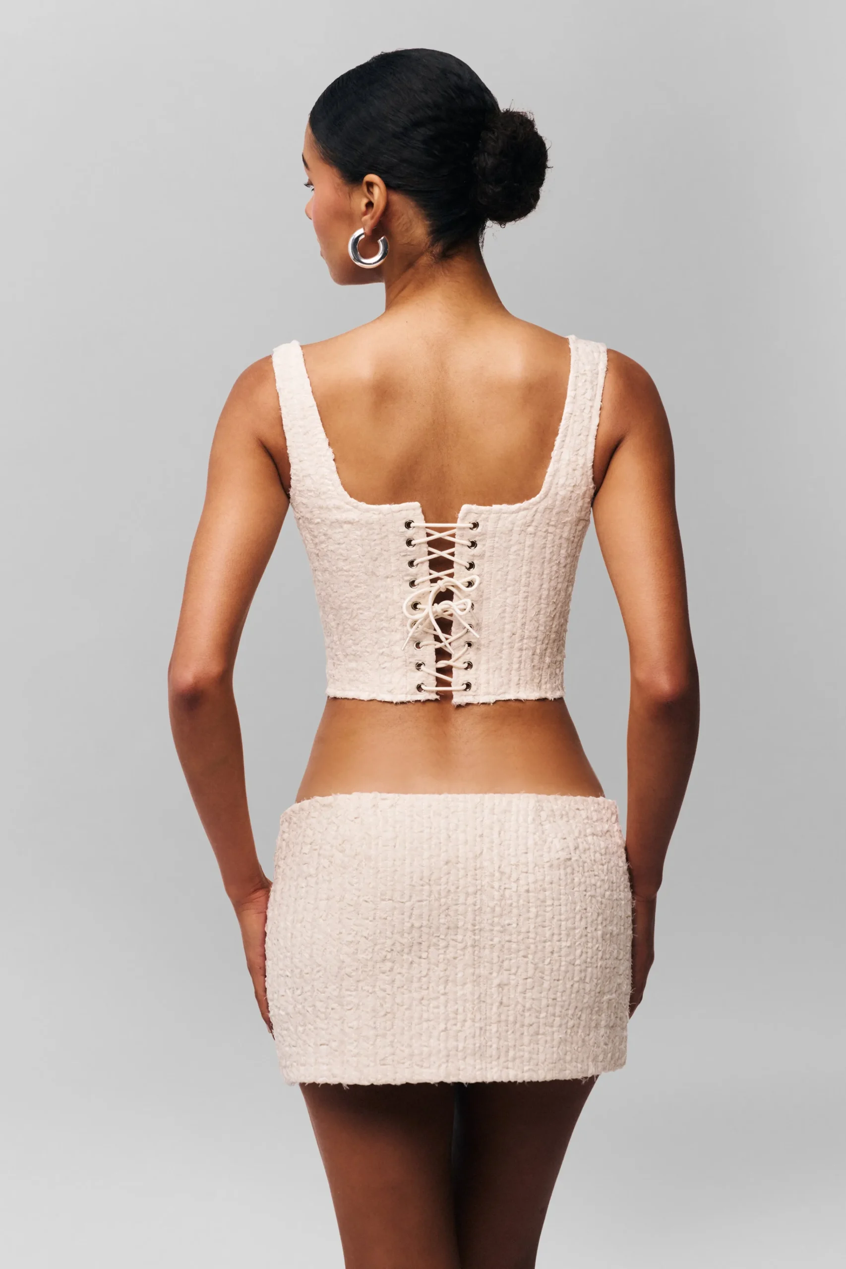 GUIZIO Chamonix Chiffon Corset- Corsets|Corsets