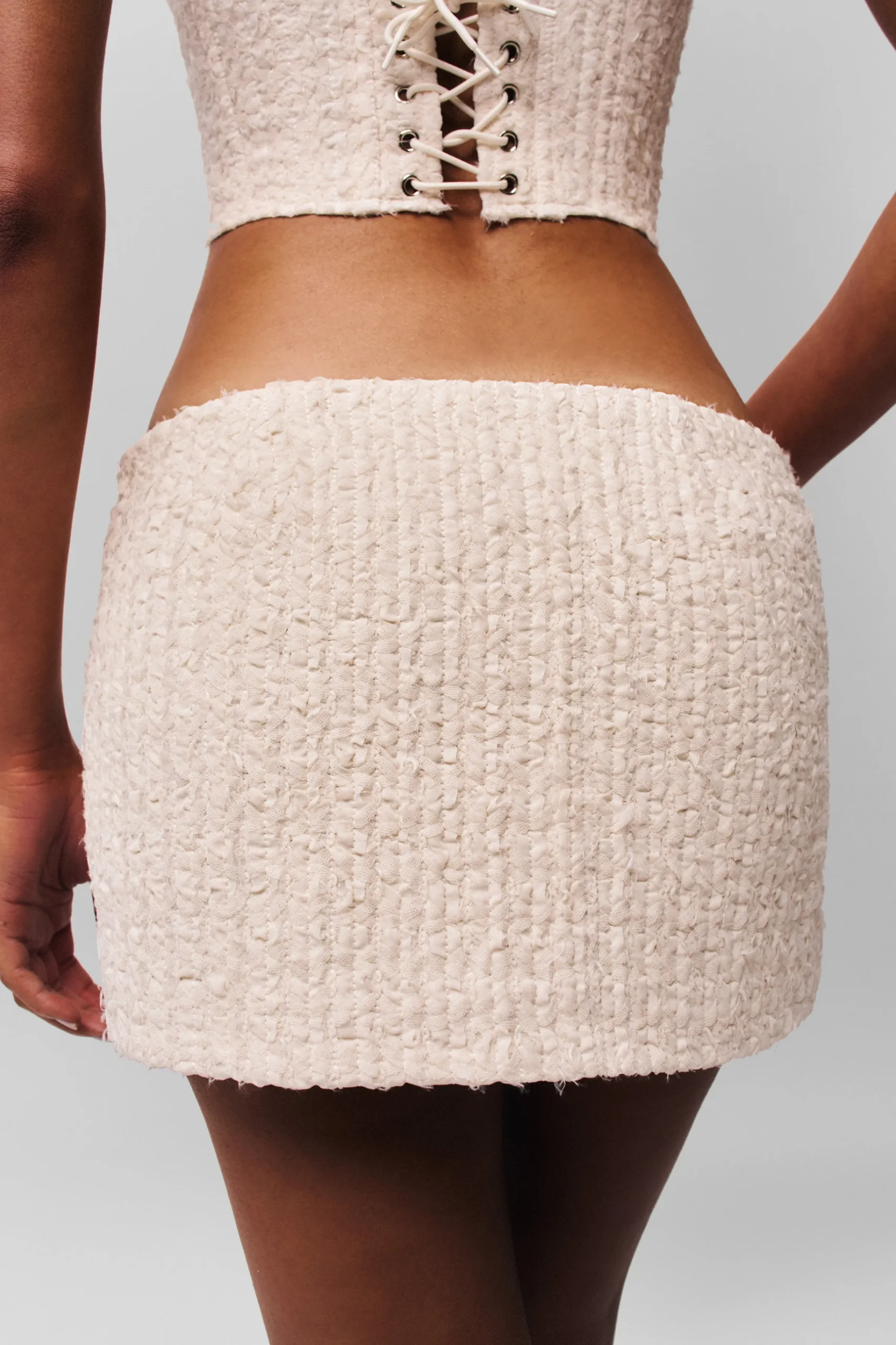 GUIZIO Chamonix Chiffon Mini Skirt- Mini Skirts|Skirts