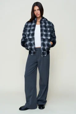 GUIZIO Charli Hooded Quilted Jacket- Jackets