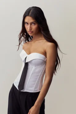 GUIZIO Chrys Corset- Sleeveless Tops|Corsets