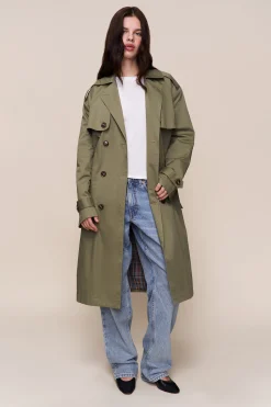 GUIZIO Classic Trench Coat- Jackets