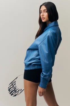 GUIZIO Costa Leather Jacket- Jackets
