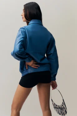 GUIZIO Costa Leather Jacket- Jackets