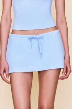 GUIZIO Dani Terry Mini Skort- Mini Skirts|Skirts