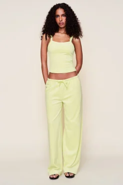 GUIZIO Dani Terry Pant- Pants