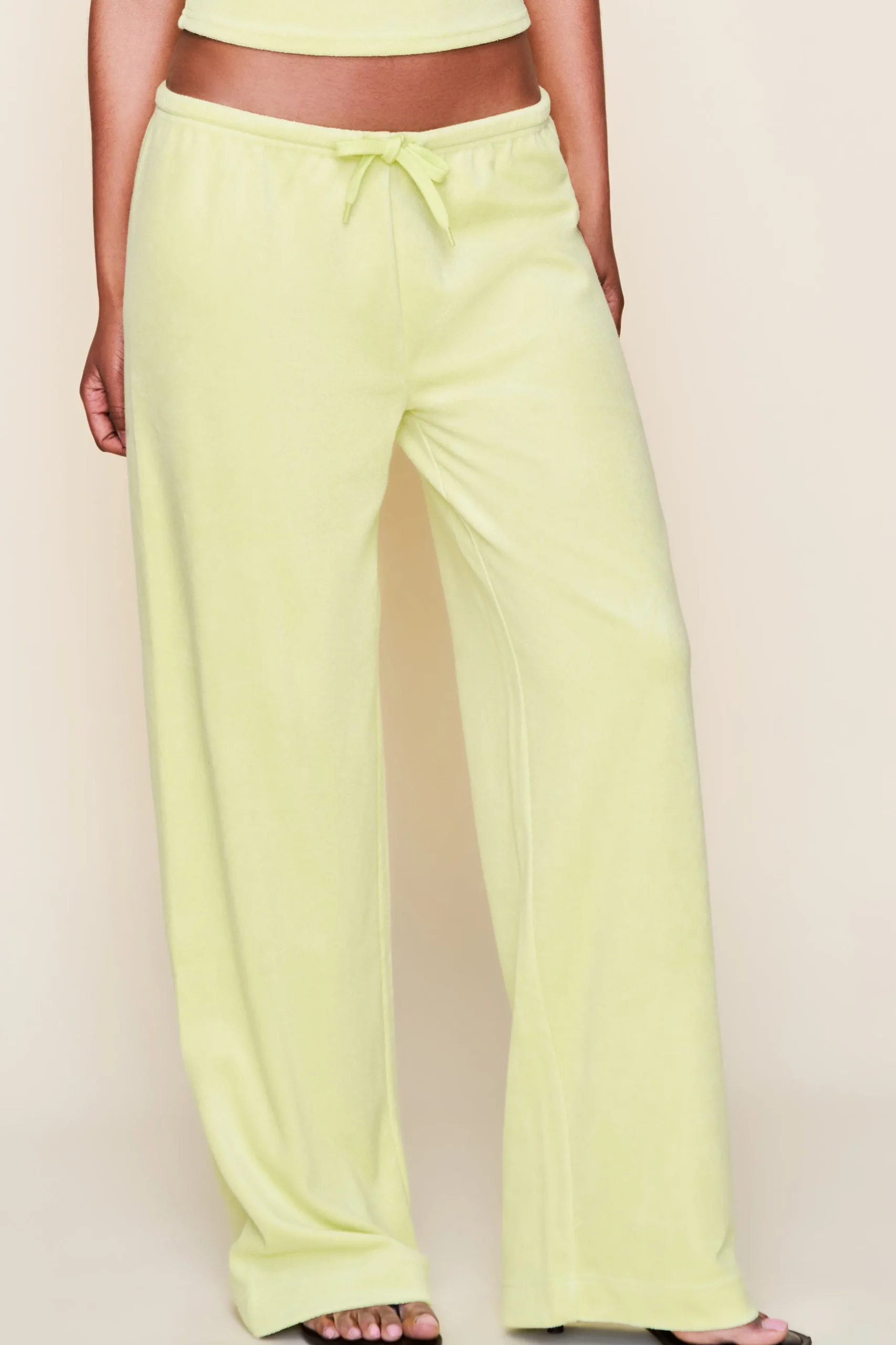 GUIZIO Dani Terry Pant- Pants