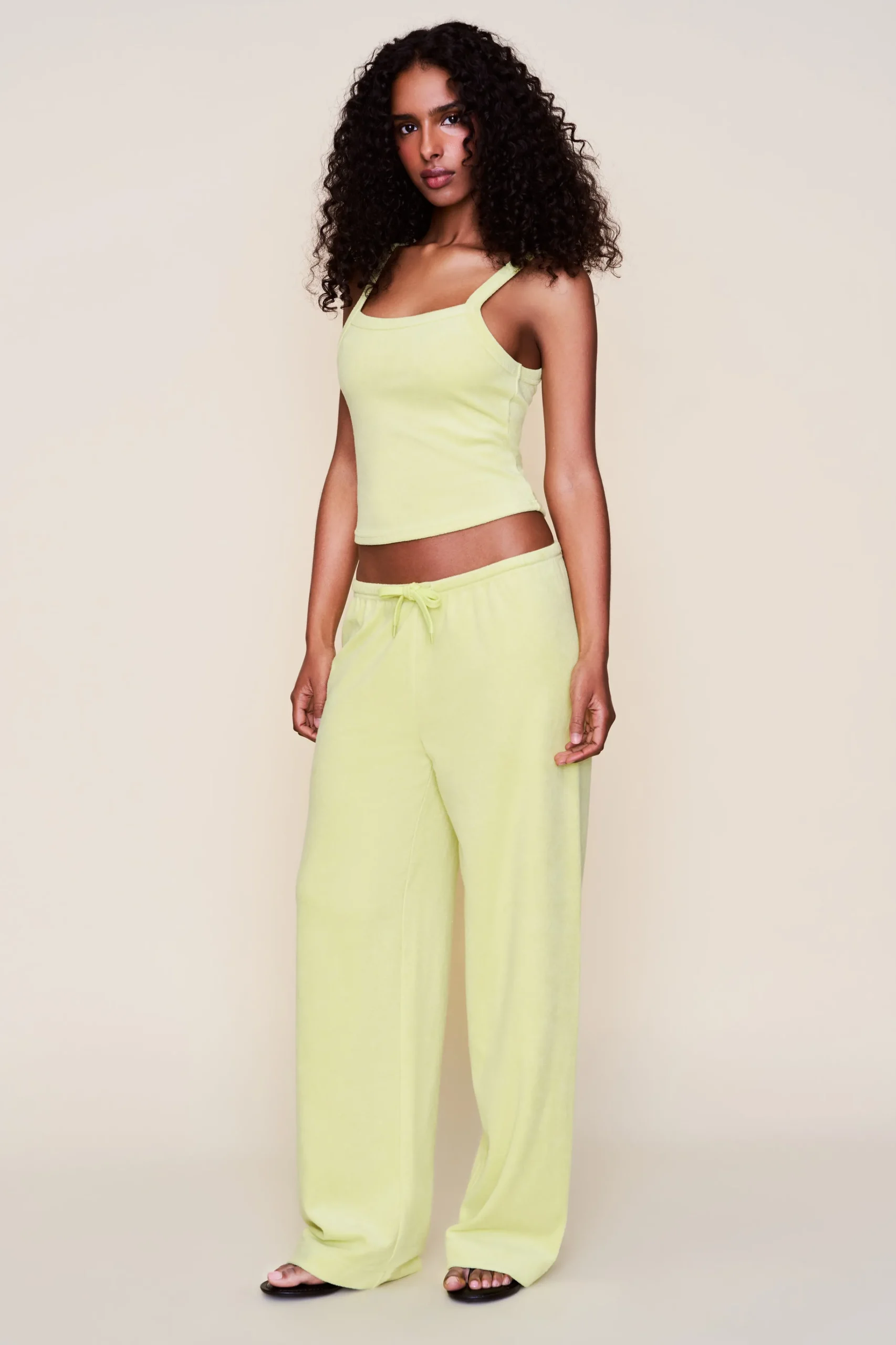 GUIZIO Dani Terry Pant- Pants