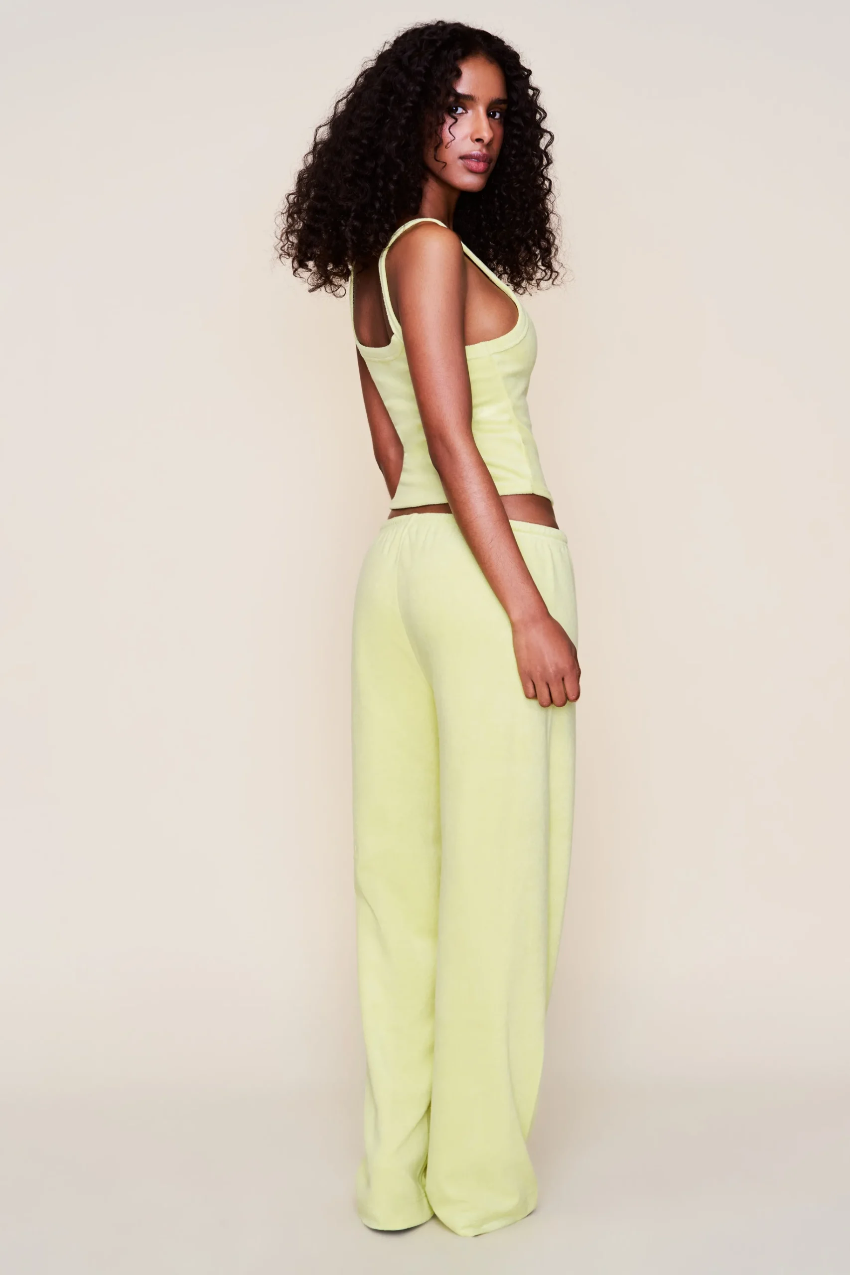 GUIZIO Dani Terry Pant- Pants
