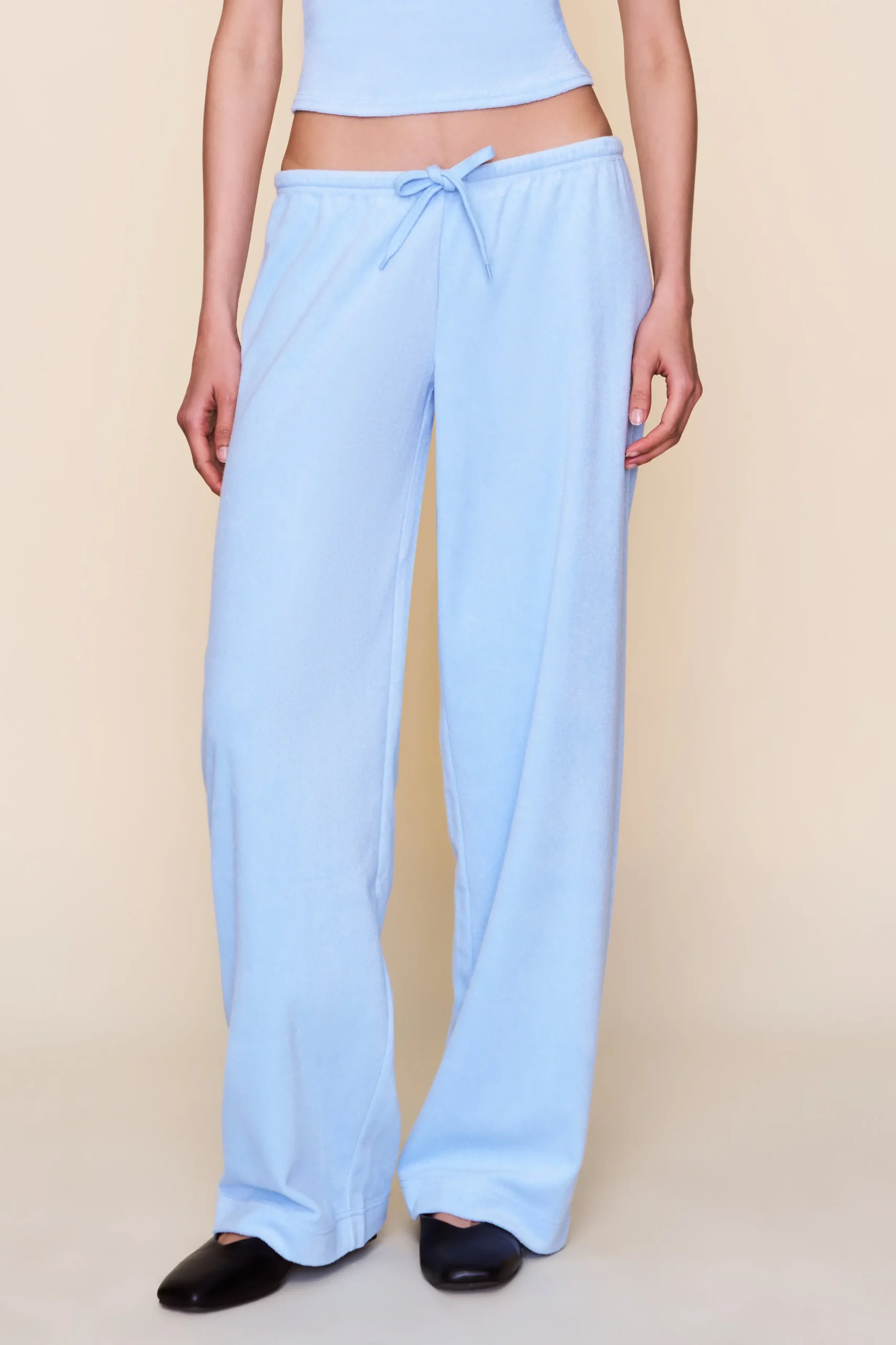 GUIZIO Dani Terry Pant- Pants