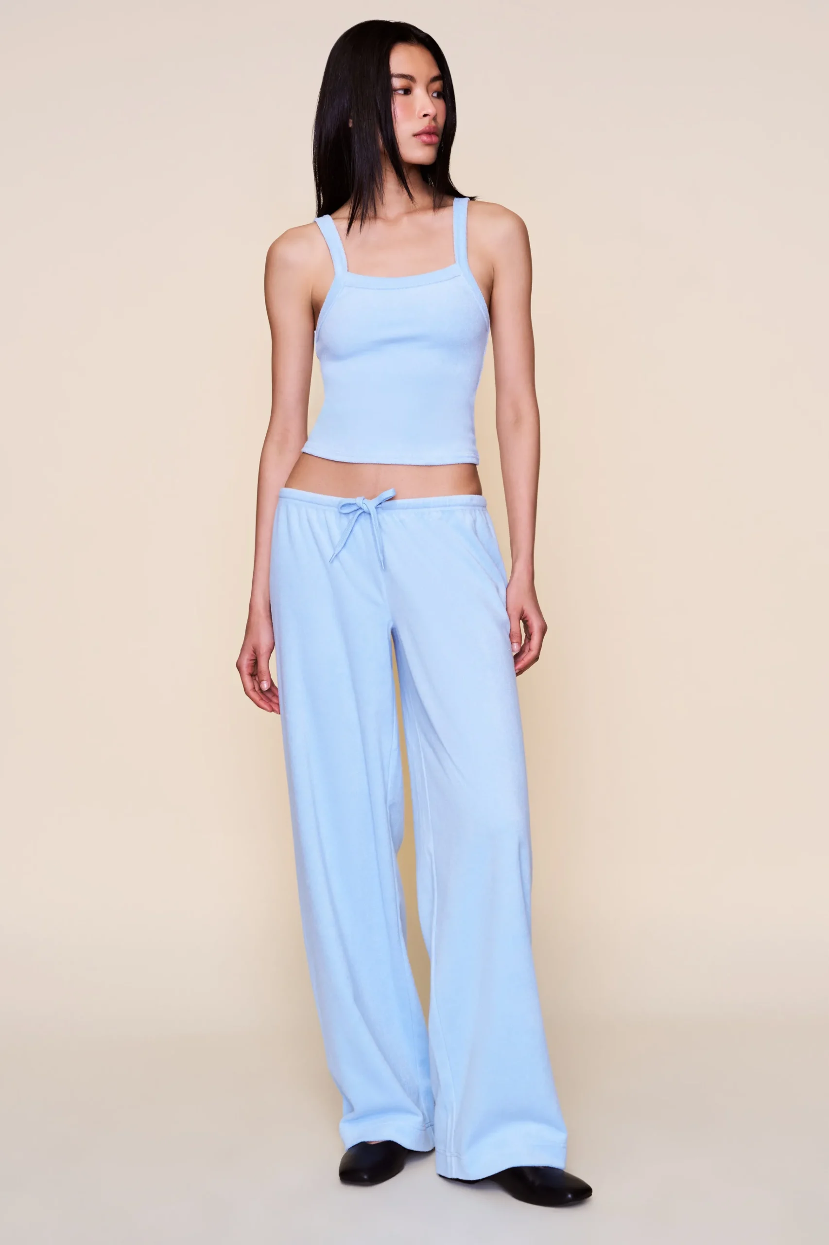 GUIZIO Dani Terry Pant- Pants