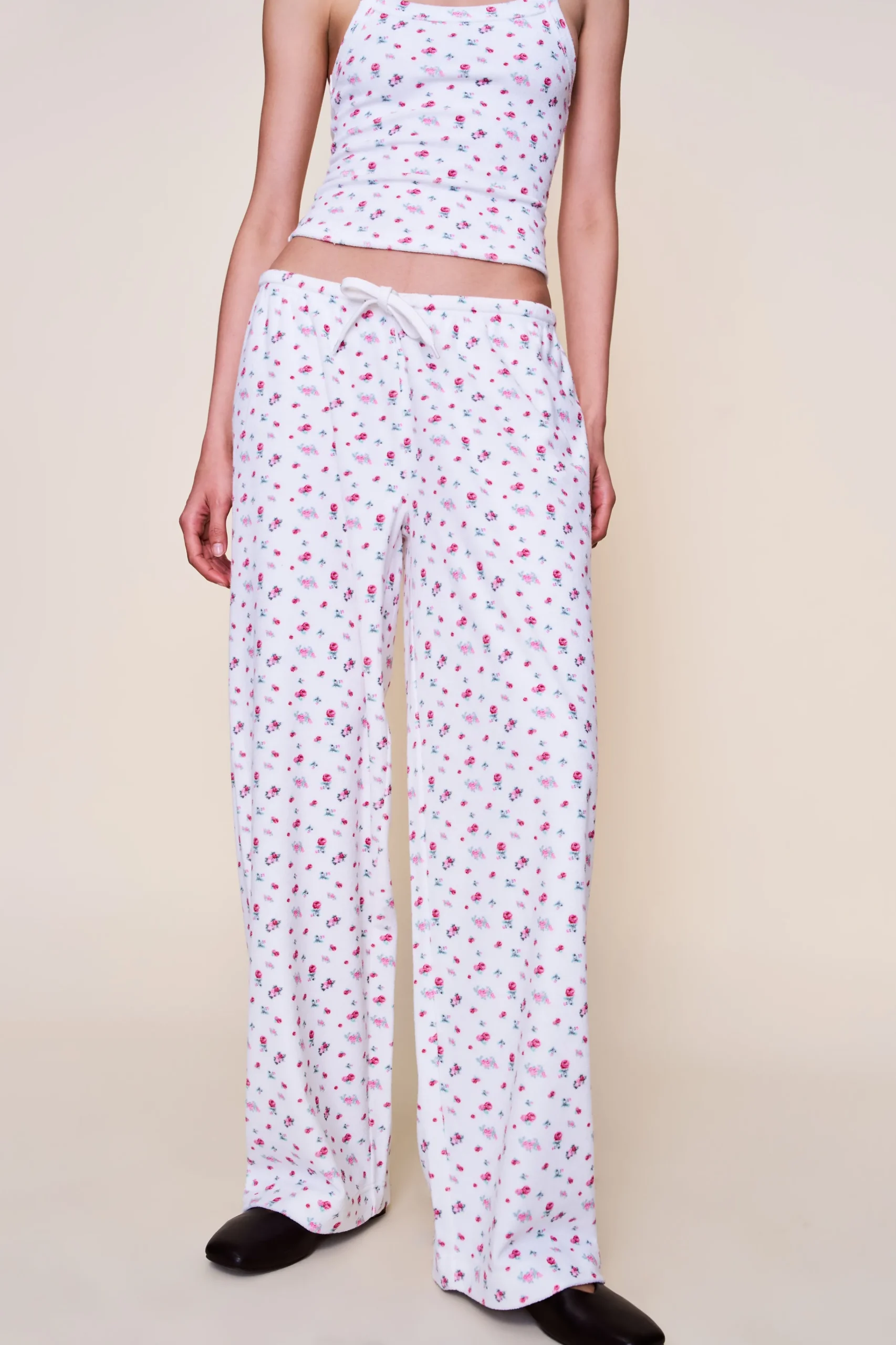 GUIZIO Dani Terry Pant- Pants