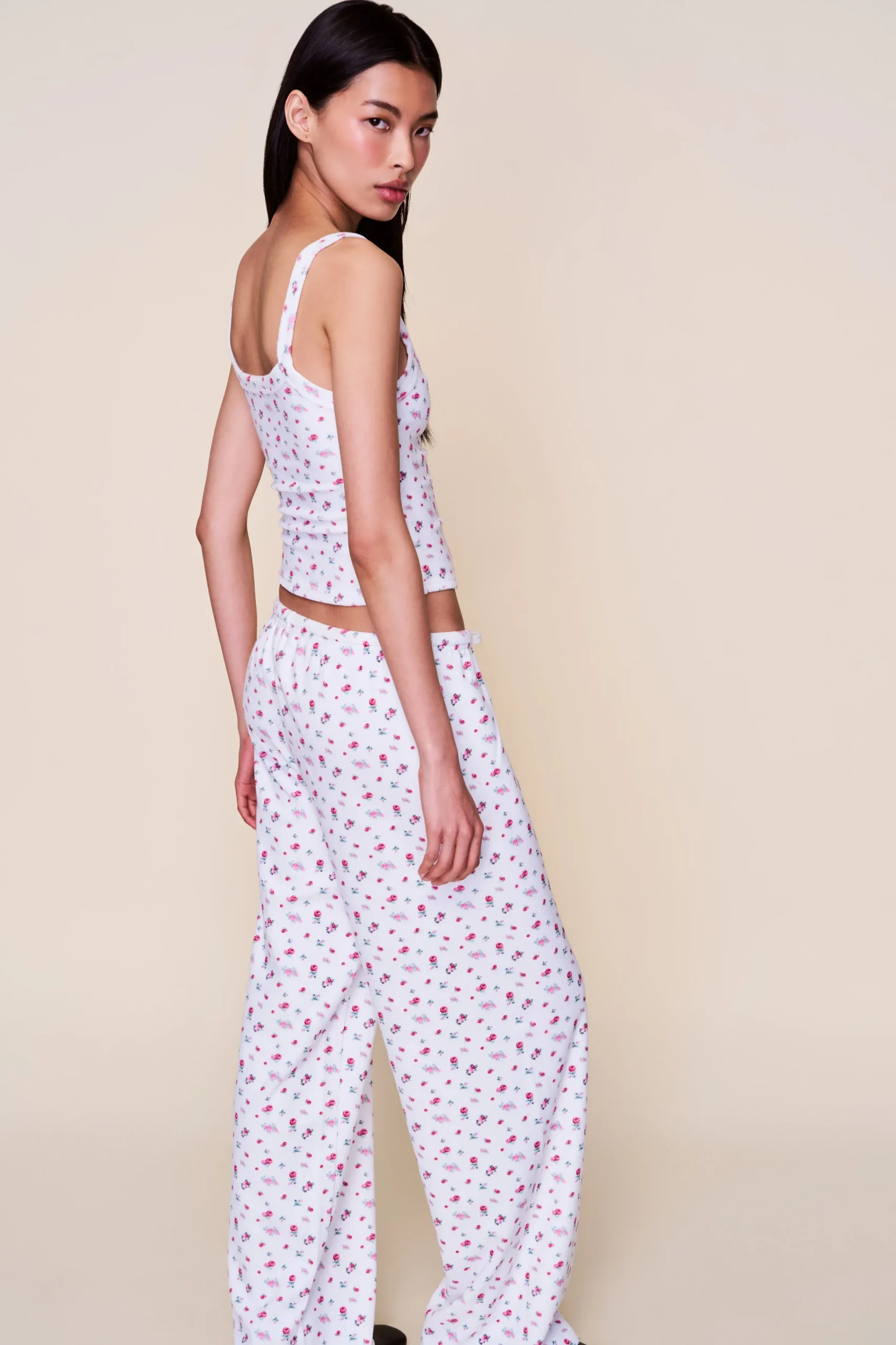 GUIZIO Dani Terry Pant- Pants