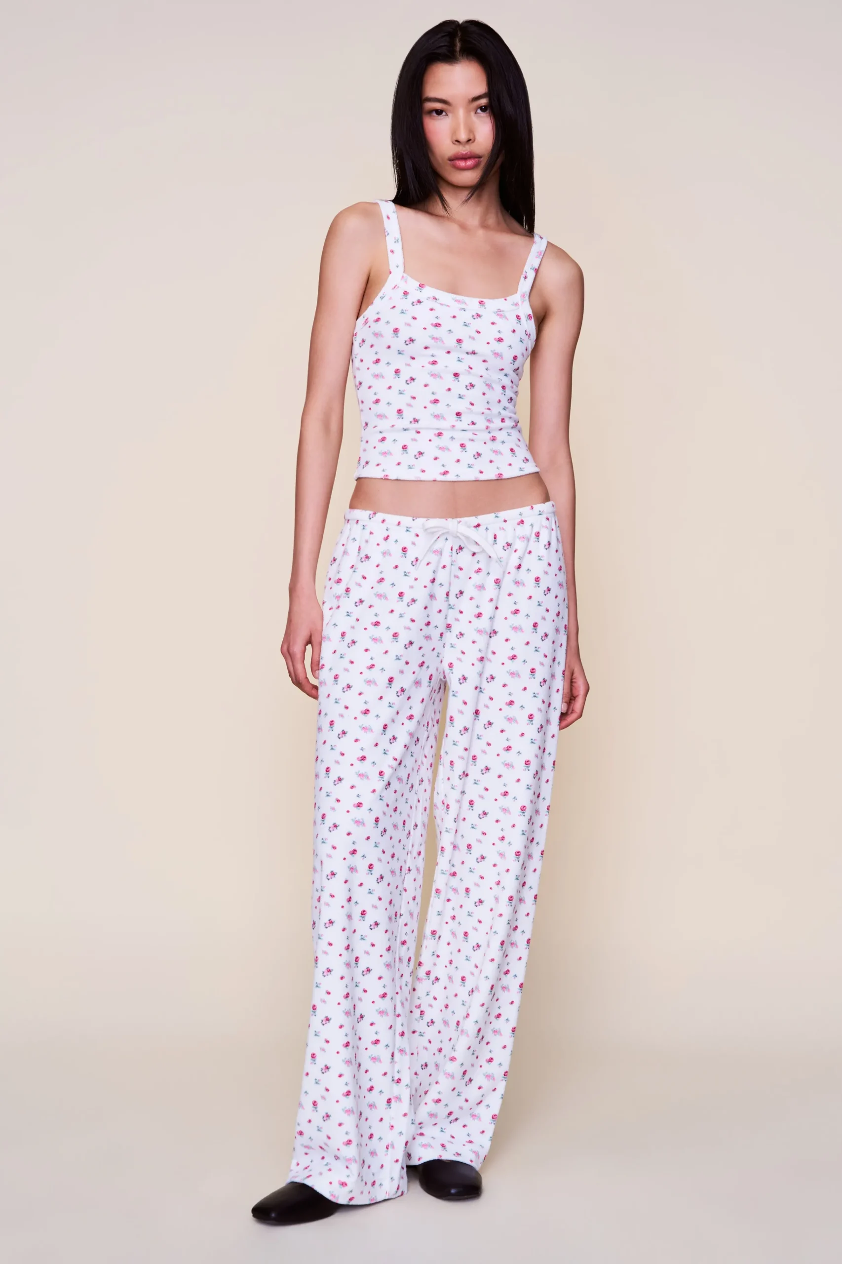 GUIZIO Dani Terry Pant- Pants