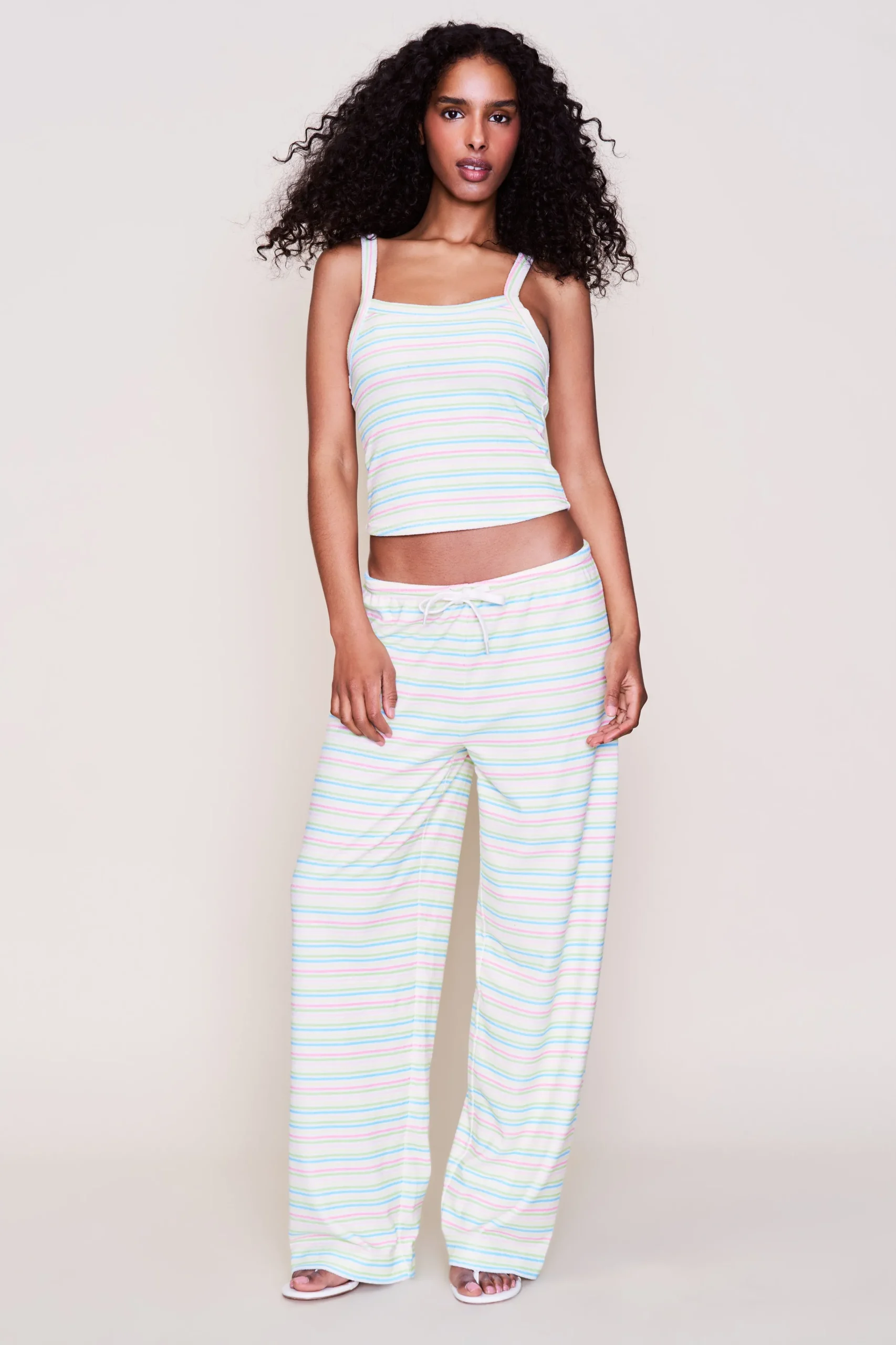 GUIZIO Dani Terry Pant- Pants