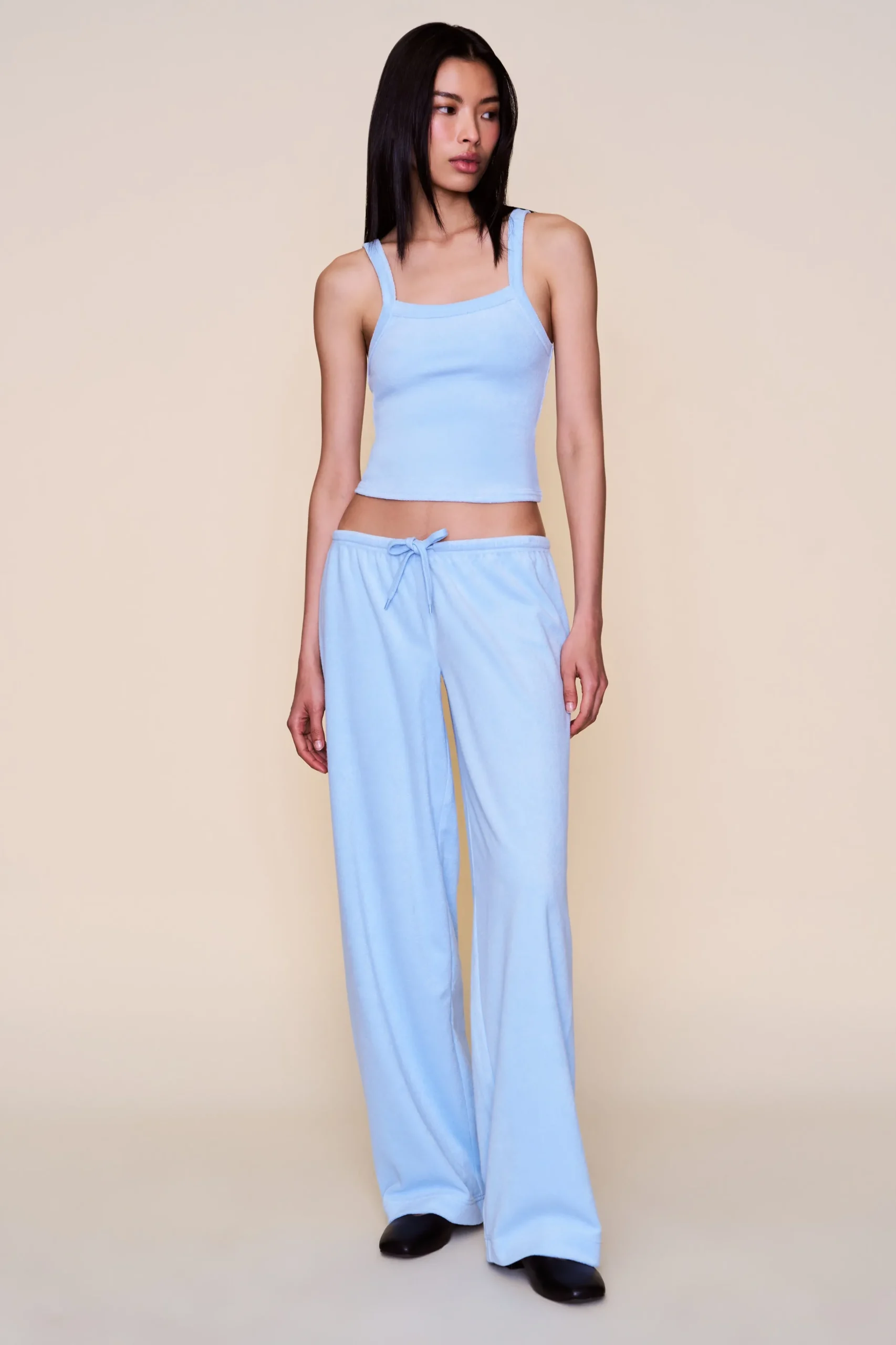 GUIZIO Dani Terry Tank- Sleeveless Tops|Tops