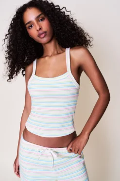 GUIZIO Dani Terry Tank- Sleeveless Tops|Tops