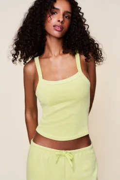 GUIZIO Dani Terry Tank- Sleeveless Tops|Tops