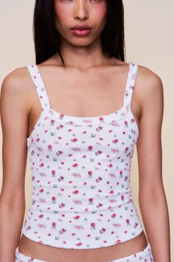GUIZIO Dani Terry Tank- Sleeveless Tops|Tops