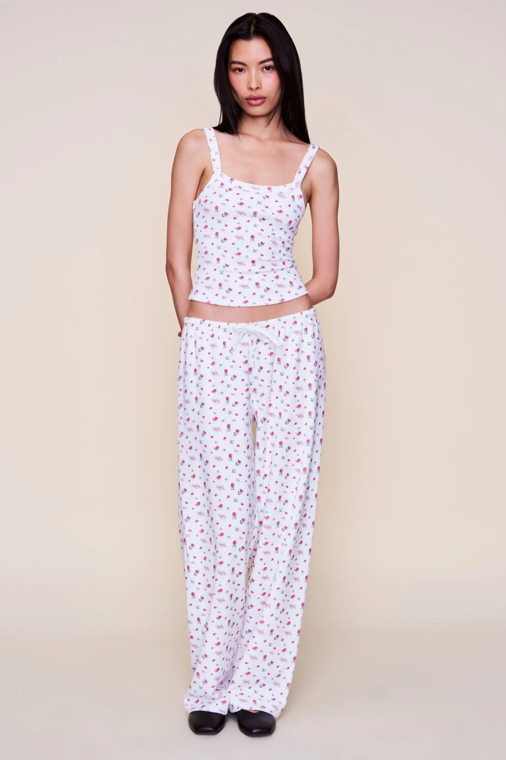 GUIZIO Dani Terry Tank- Sleeveless Tops|Tops