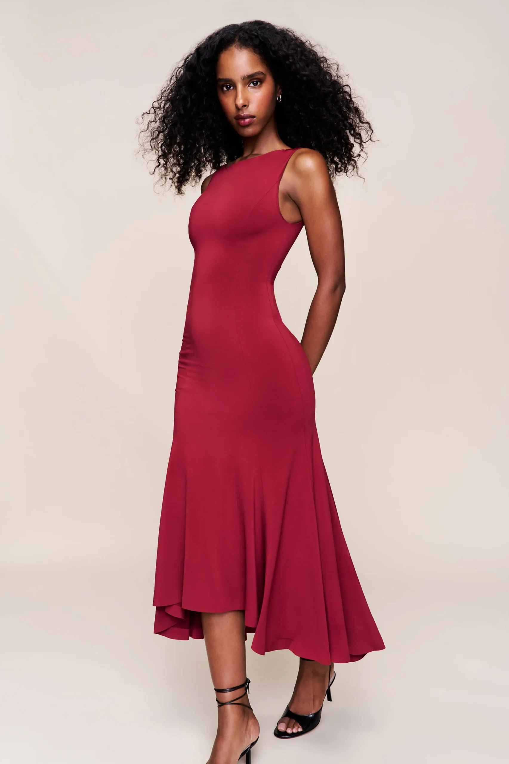GUIZIO Daye Midi Dress- Midi Dresses|Dresses