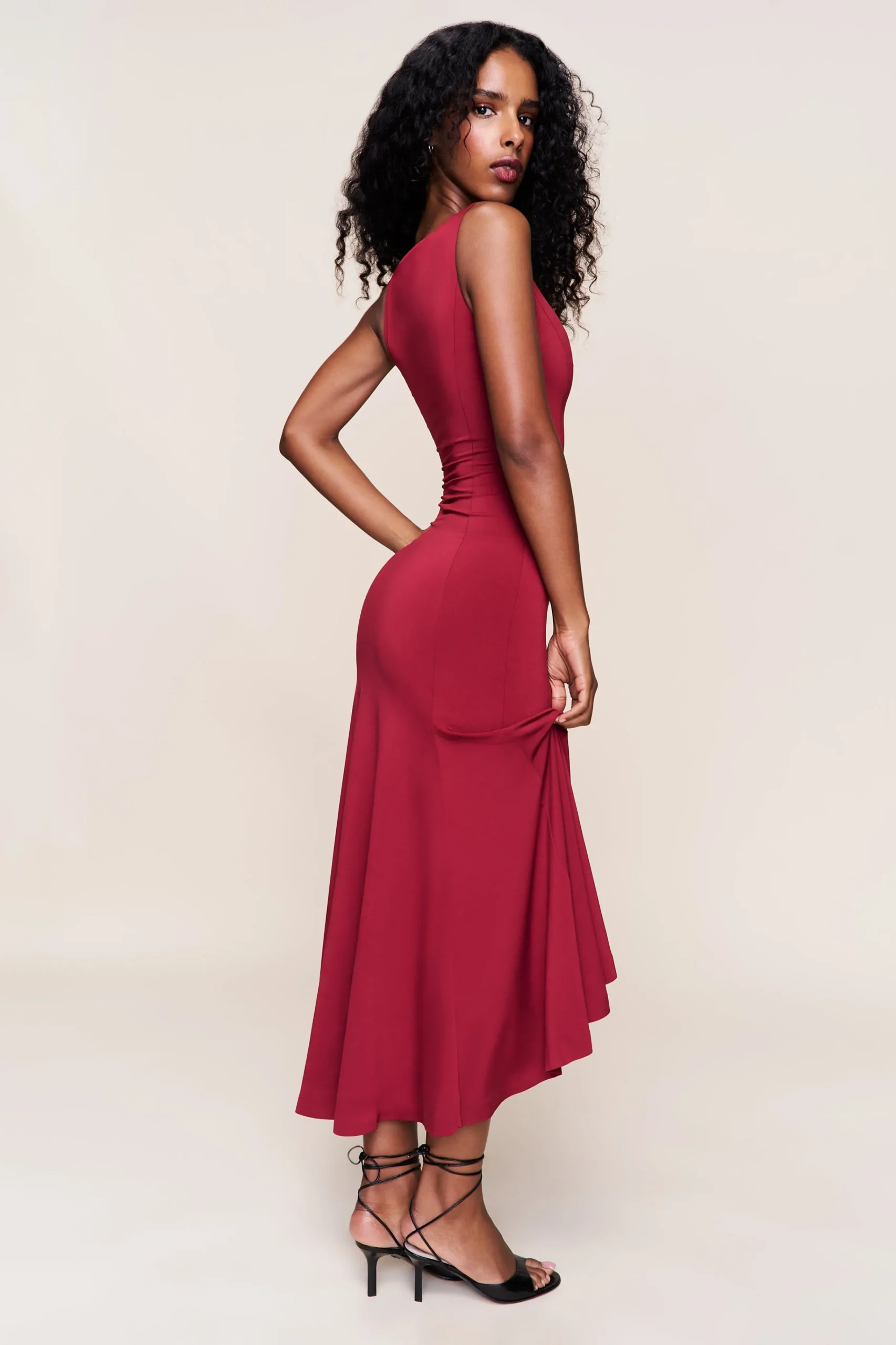 GUIZIO Daye Midi Dress- Midi Dresses|Dresses