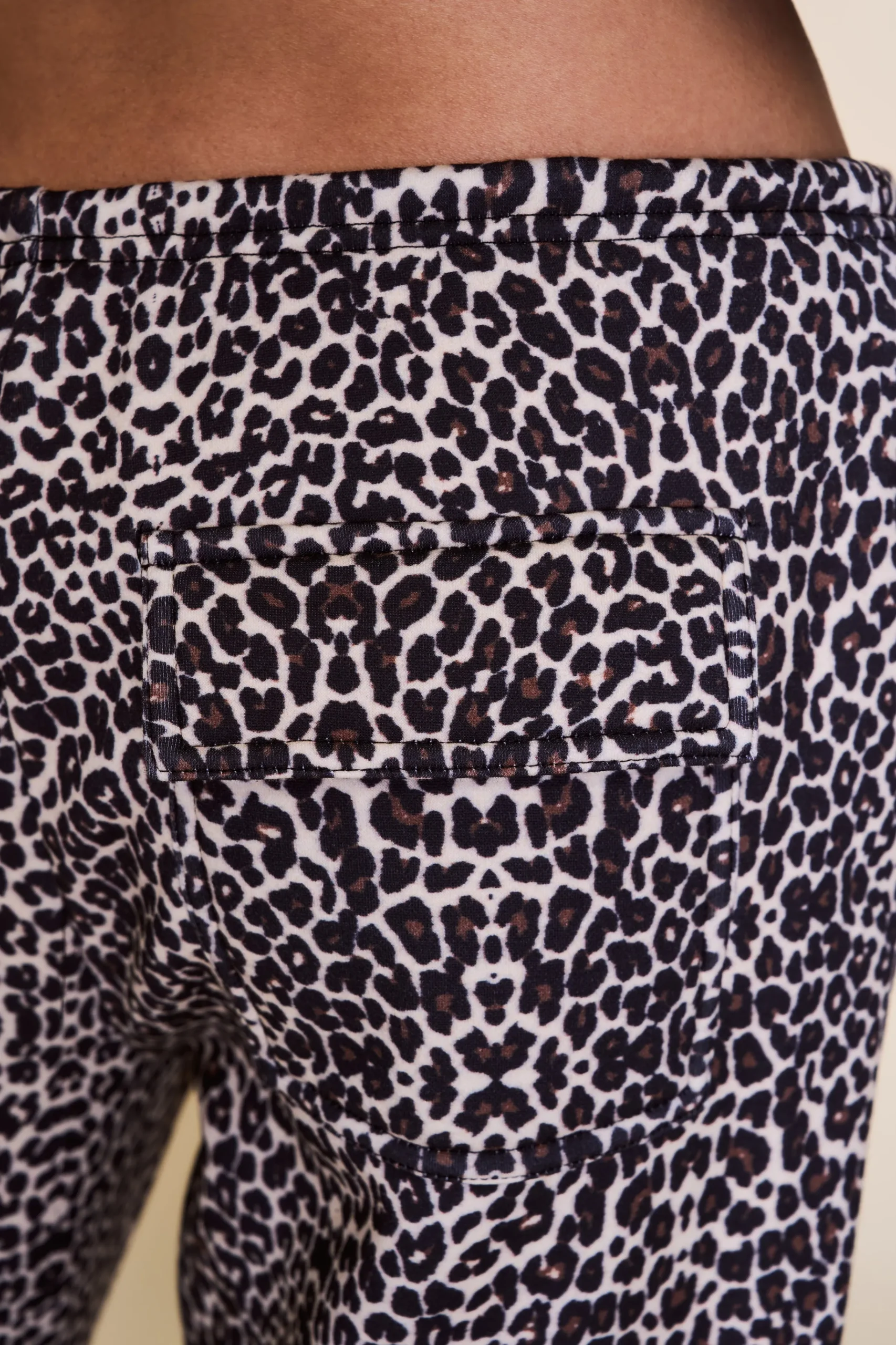 GUIZIO Drawstring Fleece Pant- Pants