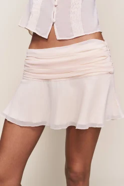GUIZIO Eda Mini Skirt- Mini Skirts|Skirts