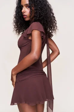 GUIZIO Eda Mini Skirt- Mini Skirts|Skirts