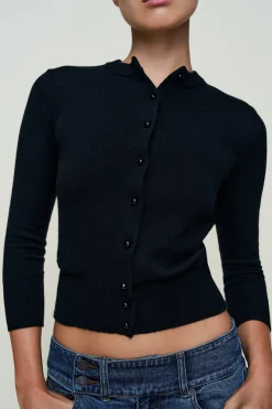 GUIZIO Emelie Wool Cardigan- Sweaters